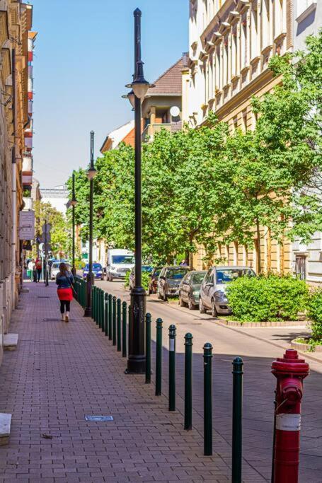 Roomy Apartment 80Sqm At City Center Free Parking Space, Ac & Balcony Budapest Exterior foto