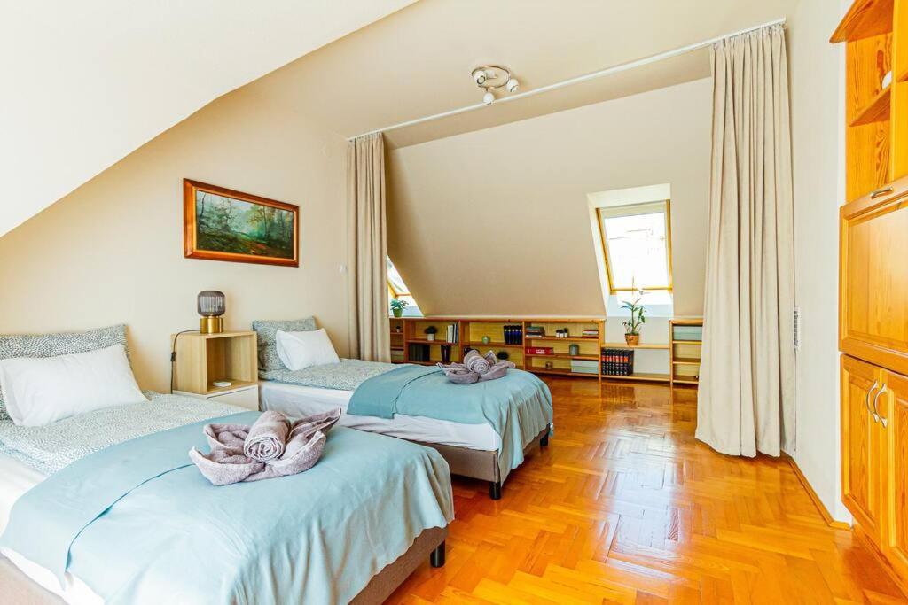 Roomy Apartment 80Sqm At City Center Free Parking Space, Ac & Balcony Budapest Exterior foto
